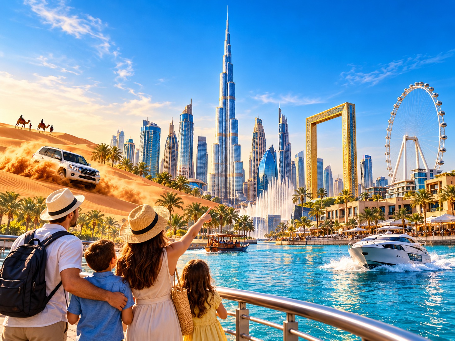 Explore Dubai attractions, landmarks and experiences